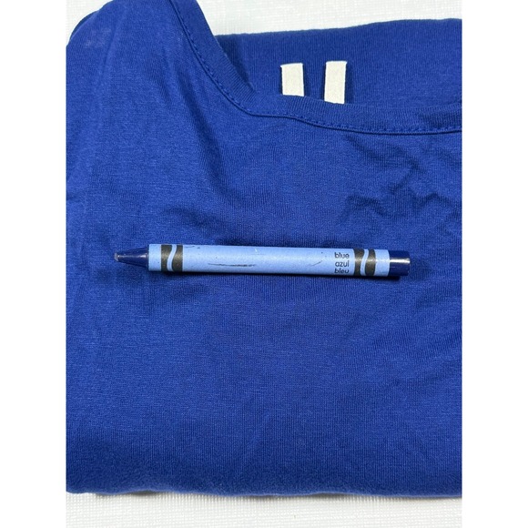 by Anthropologie‎ Blue Slip Dress Midi Spaghetti Strap Size M - Picture 9 of 9